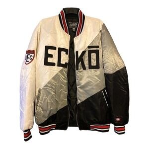 Vintage ECKO UNLTD Jacket 90s Y2K Bomber Varsity Old School Streetwear R…